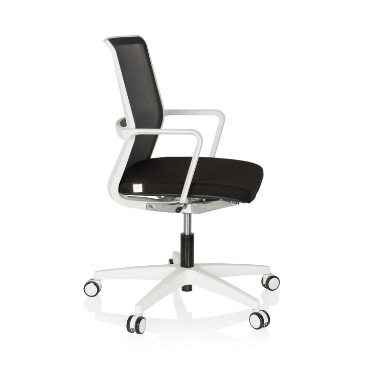 Hjh Office Bürostuhl Drehstuhl Stuhl 3 D Netzstoff Weiss Schwarz Armlehnen Netz B-Ware - 4251084668198