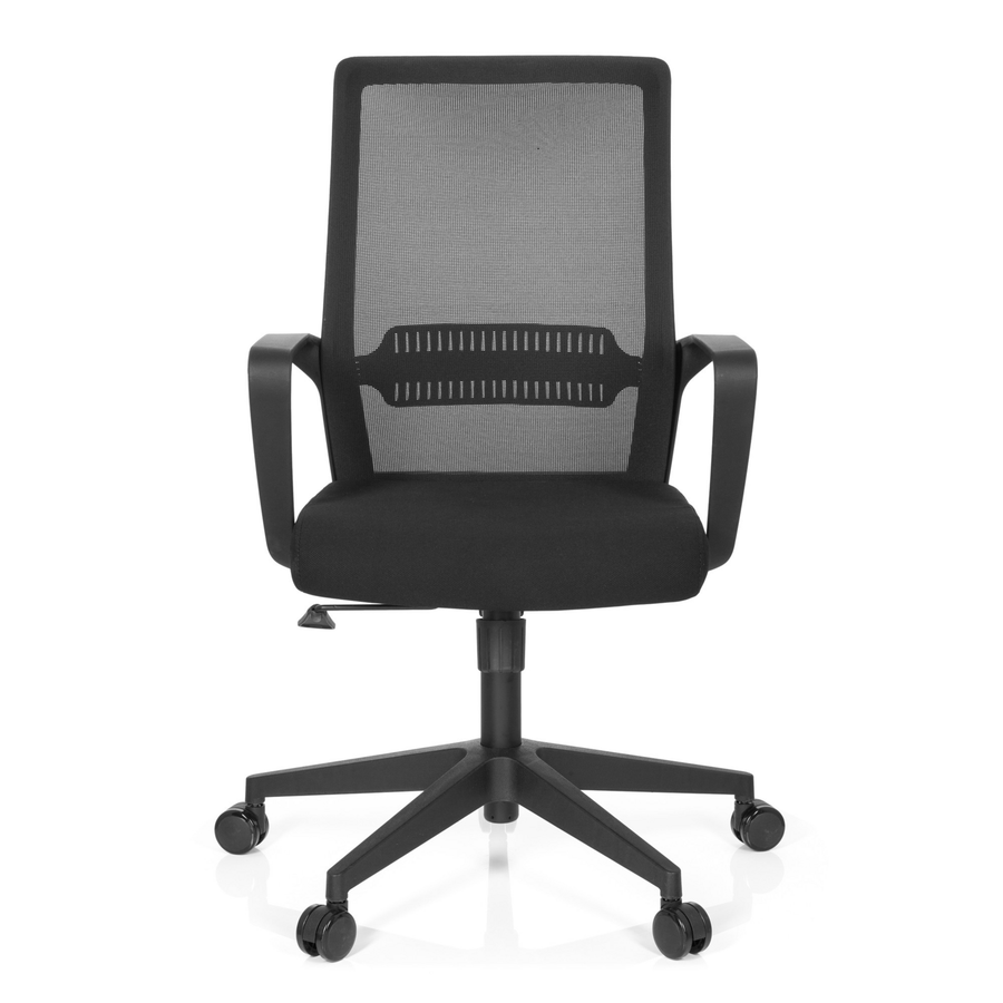 Hjh Office Bürostuhl Drehstuhl Sitzmöbel Preston Netzstoff Schwarz B-Ware - 4251084653941