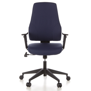 B-Ware Hjh Office Bürostuhl Drehstuhl Pro Tec 100 Schreibtischstuhl Stoff Dunkelblau