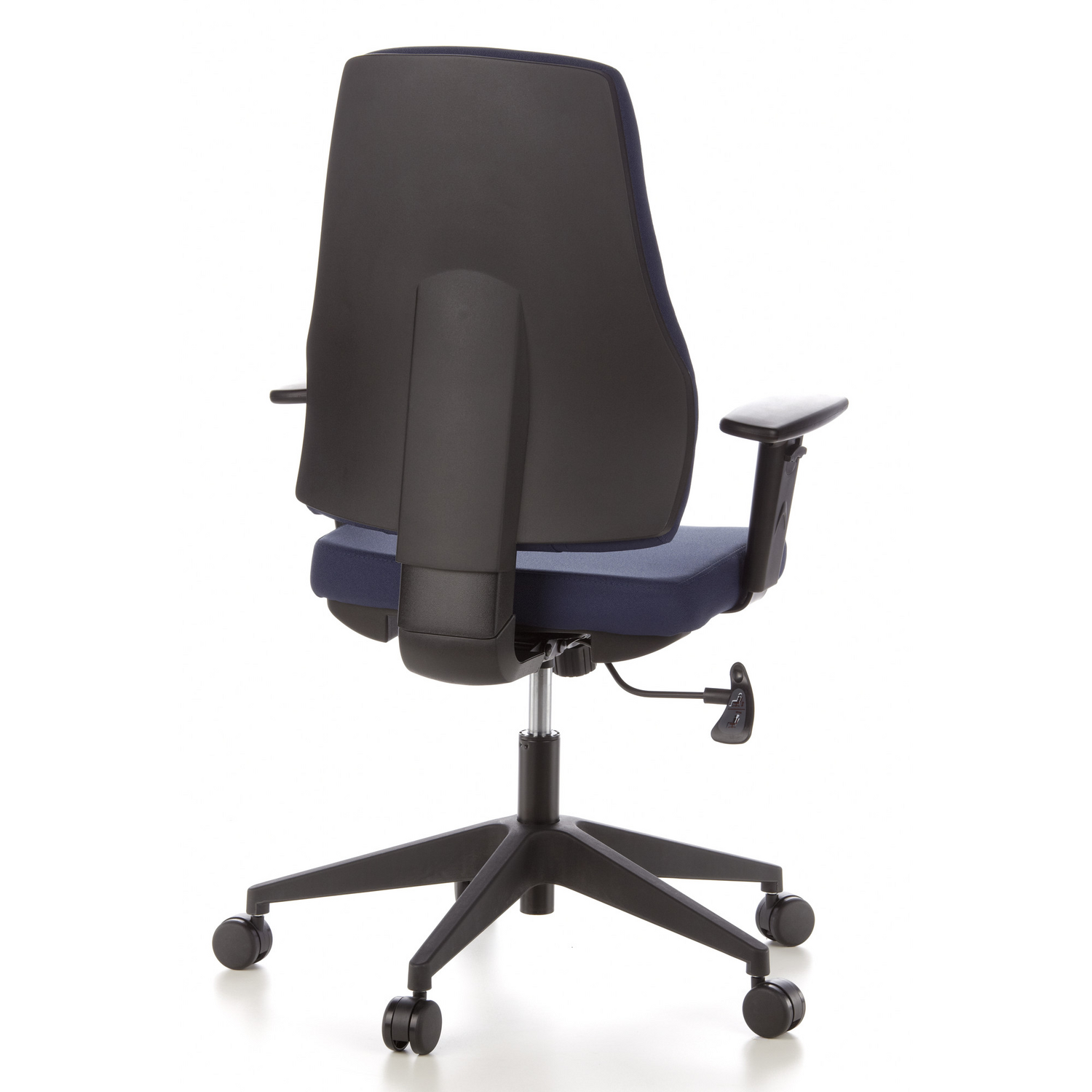 Hjh Office Bürostuhl Drehstuhl Pro Tec 100 Schreibtischstuhl Stoff Dunkelblau  B-Ware