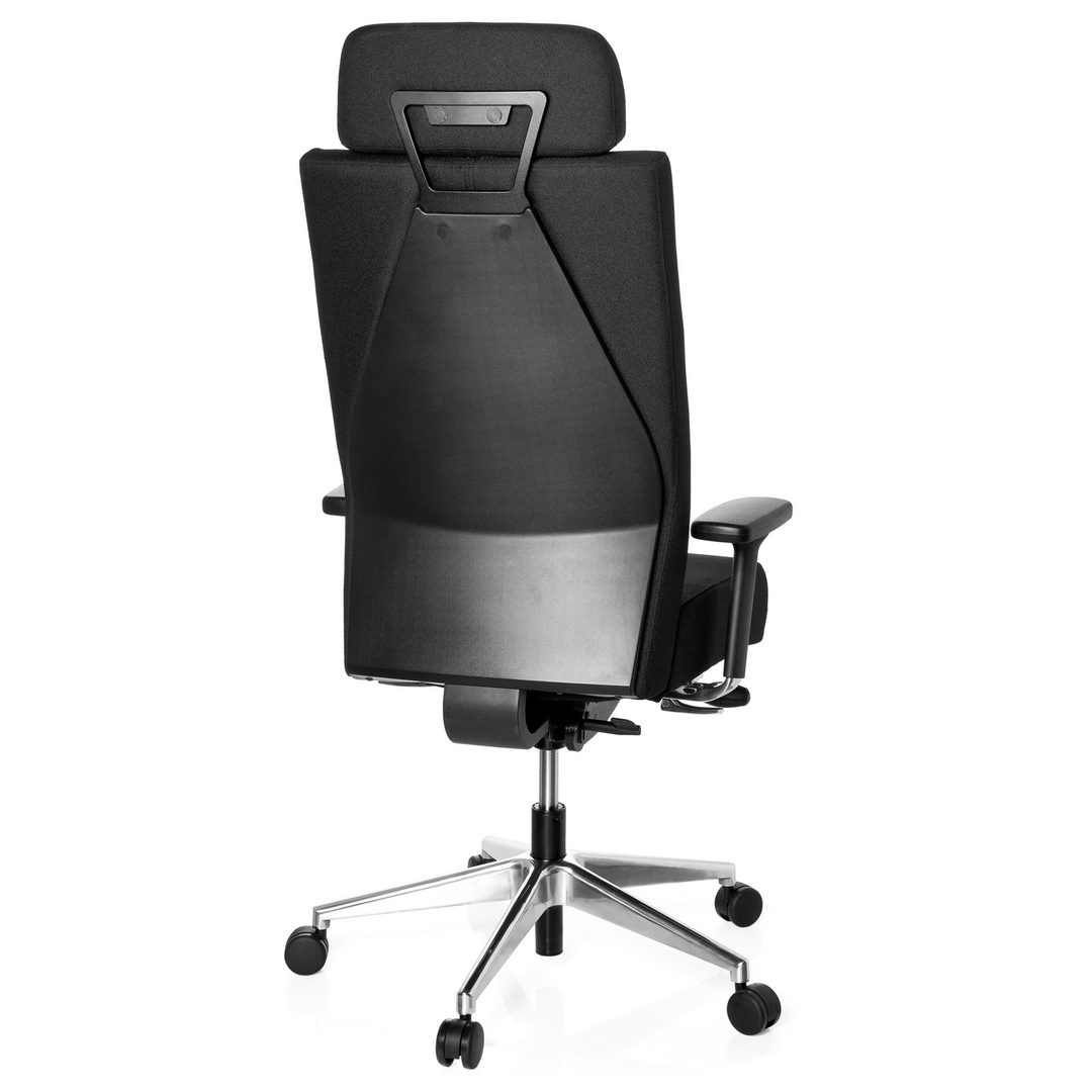Hjh Office Bürostuhl Drehstuhl Pro Tec Xxl Vollpolster Schwarz Lordosenstütze B-Ware - 4260284082703