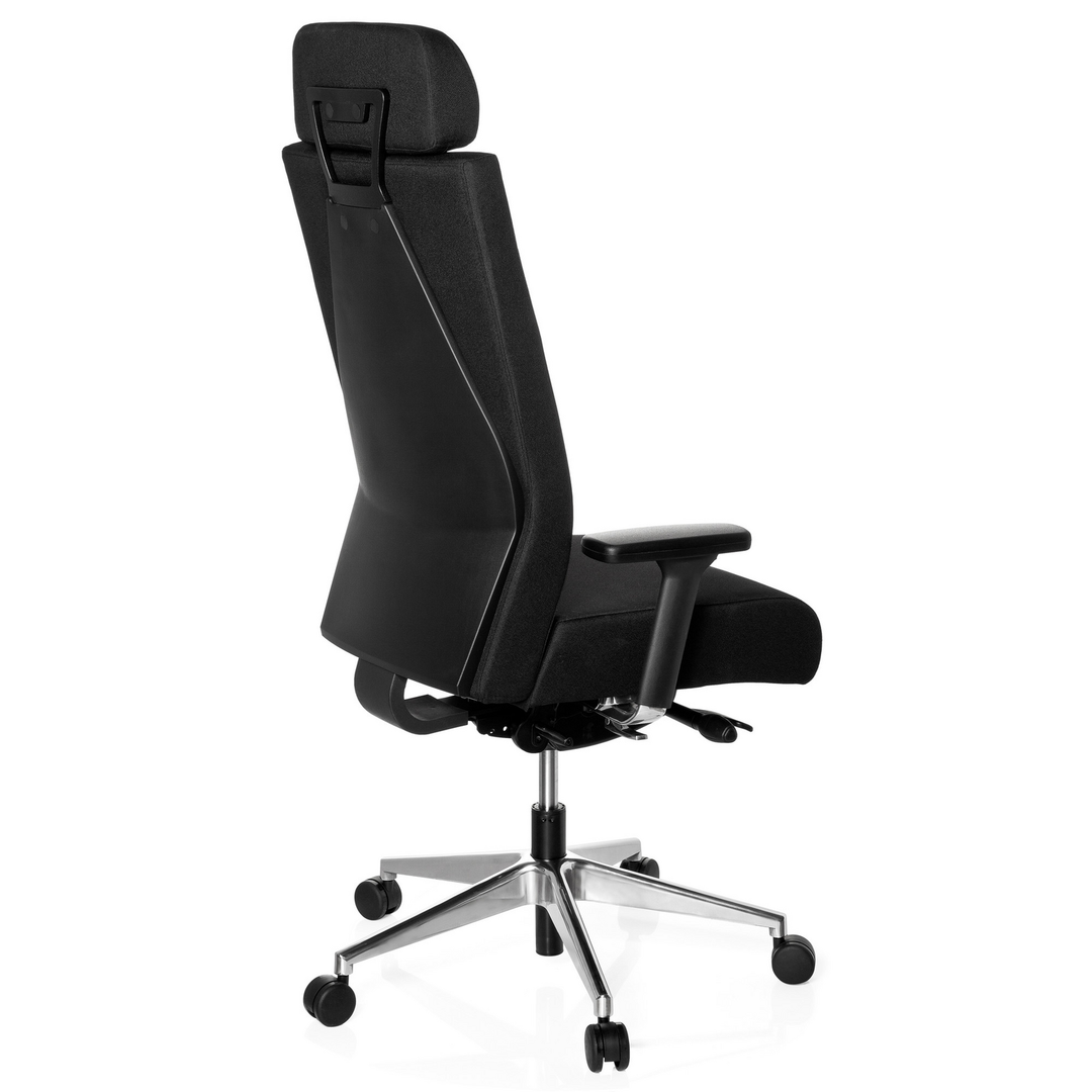 Hjh Office Bürostuhl Drehstuhl Pro Tec Xxl Vollpolster Schwarz Lordosenstütze B-Ware - 4260284082703