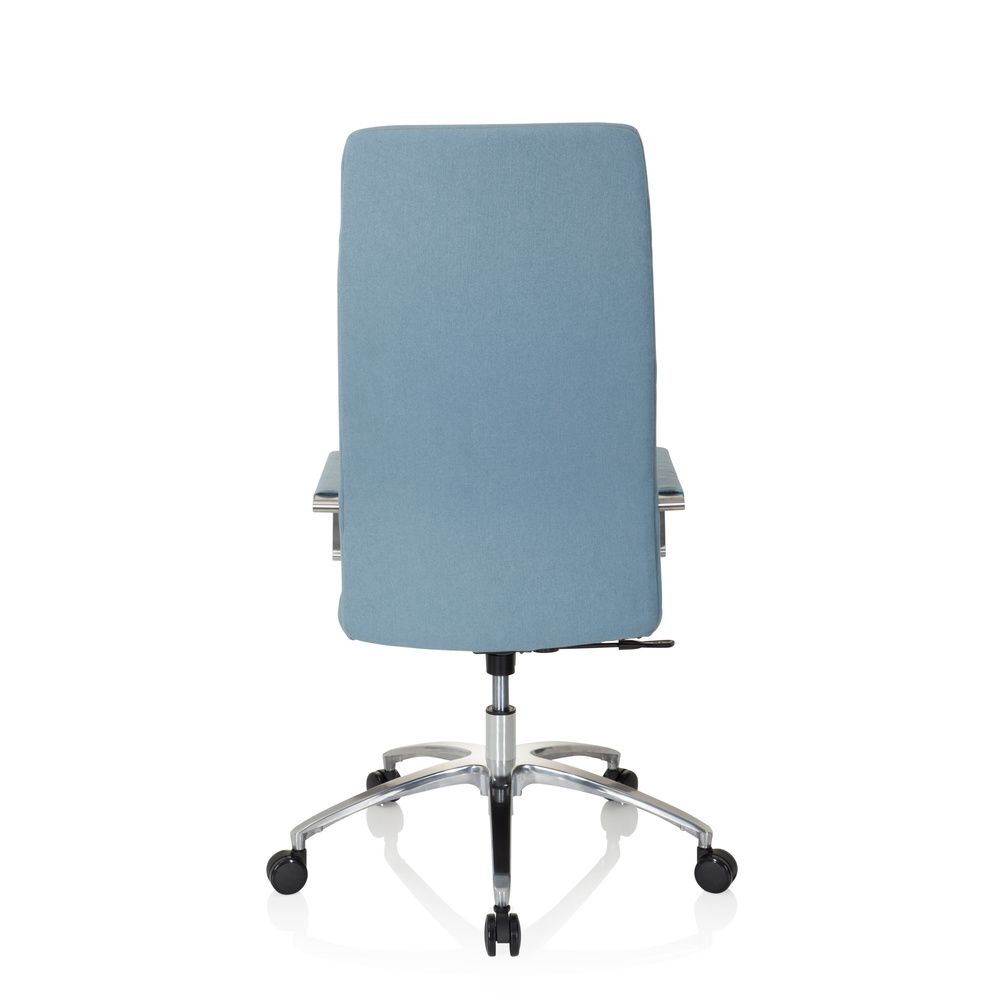 hjh OFFICE Bürostuhl Drehstuhl SARANTO PLUS I Stoff denim hellblau SIEHE TEXT - 4251084675936