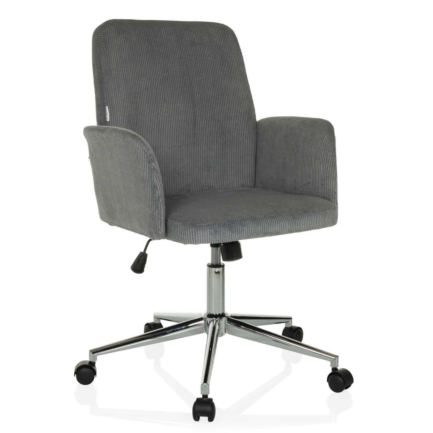 Hjh Office Bürostuhl Stuhl Home Office Cord Drehstuhl Armlehnen Höhenverstellbar B-Ware - 4064323038528