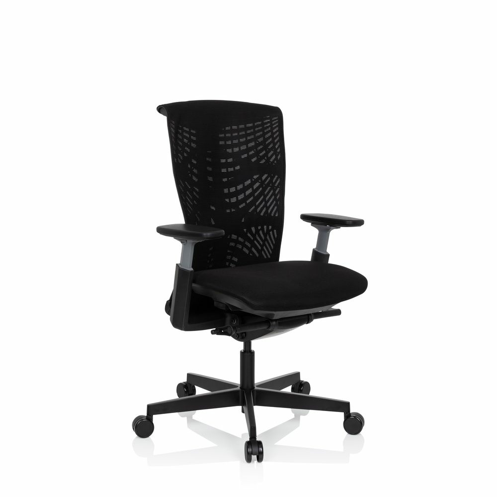 Hjh Office Profi Bürostuhl Drehstuhl Skope Schwarz Schreibtisch Netzstoff  B-Ware - 4251084677879