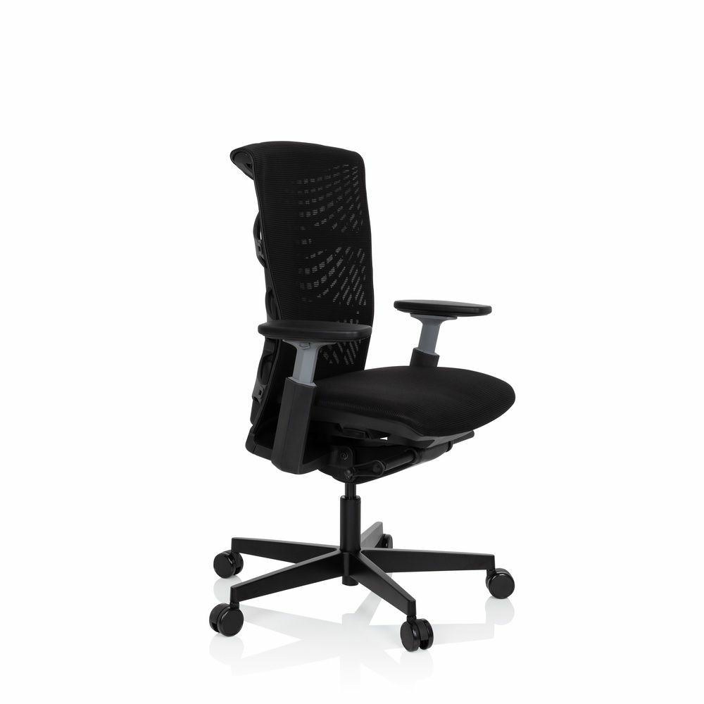 Hjh Office Profi Bürostuhl Drehstuhl Skope Schwarz Schreibtisch Netzstoff  B-Ware - 4251084677879