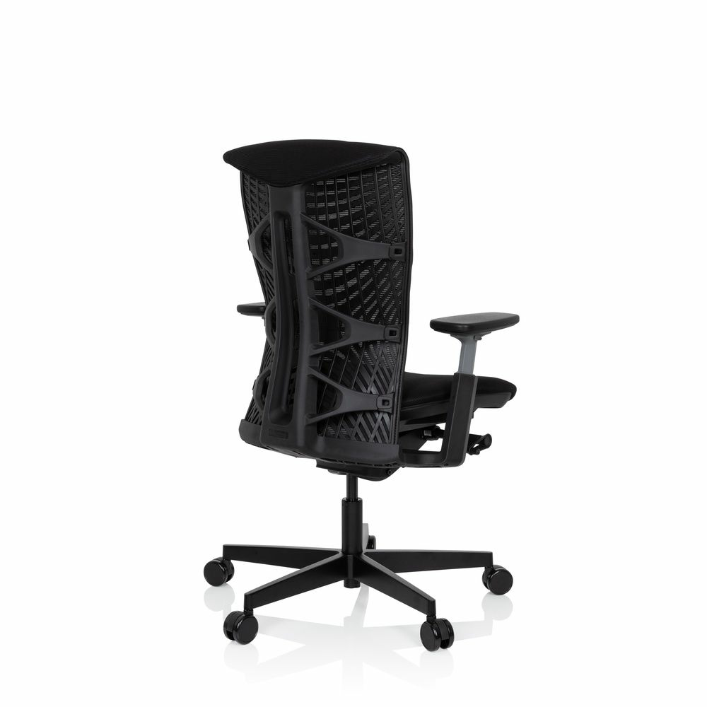 Hjh Office Profi Bürostuhl Drehstuhl Skope Schwarz Schreibtisch Netzstoff  B-Ware - 4251084677879