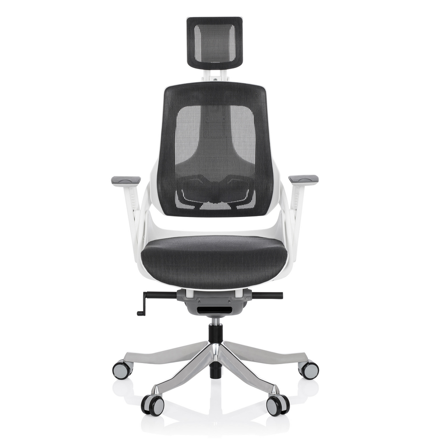 Hjh Office Bürostuhl Drehstuhl Spektre Netzstoff Grau Armlehnen  B-Ware - 4251084662059