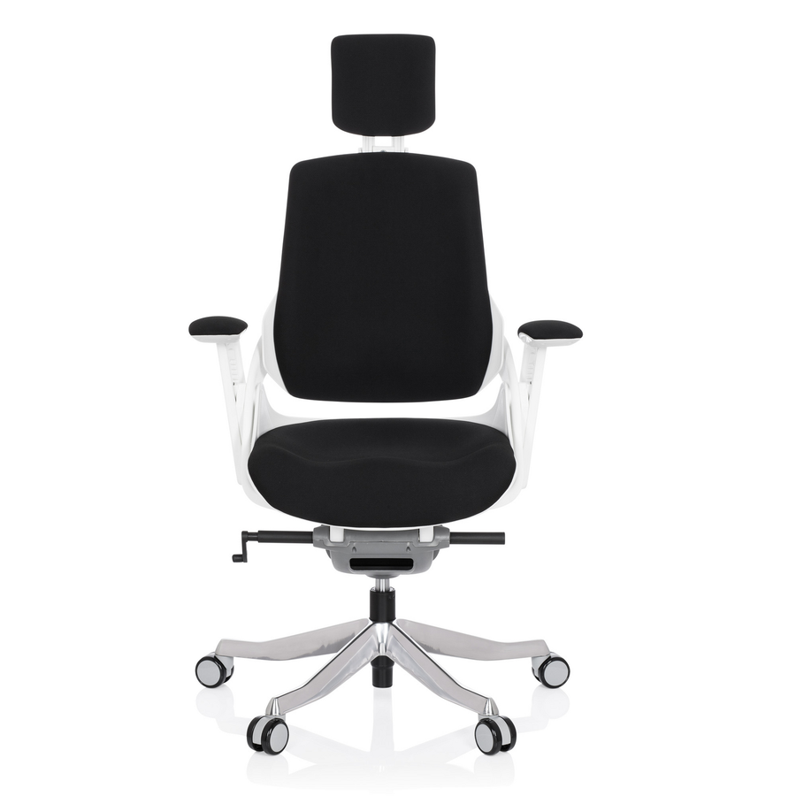 Hjh Office Bürostuhl Drehstuhl Spektre Stoff Schwarz Höhenverstellbar B-Ware - 4251084662066