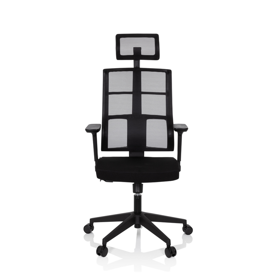 Hjh Office Bürostuhl Drehstuhl Stuhl Spinio Pro Netzstoff Stoff Schwarz B-Ware - 4251084676735