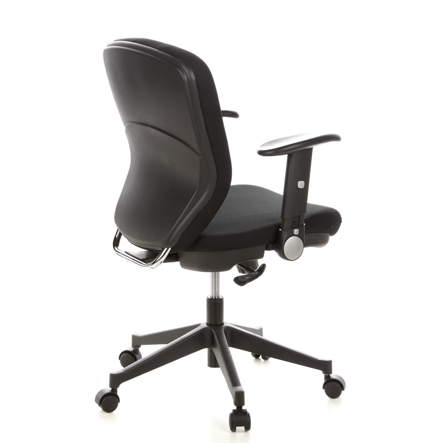 Hjh Office Bürostuhl Drehstuhl Stuhl Schwarz Höhenverstellbare Armlehnen B-Ware - 4260182538326