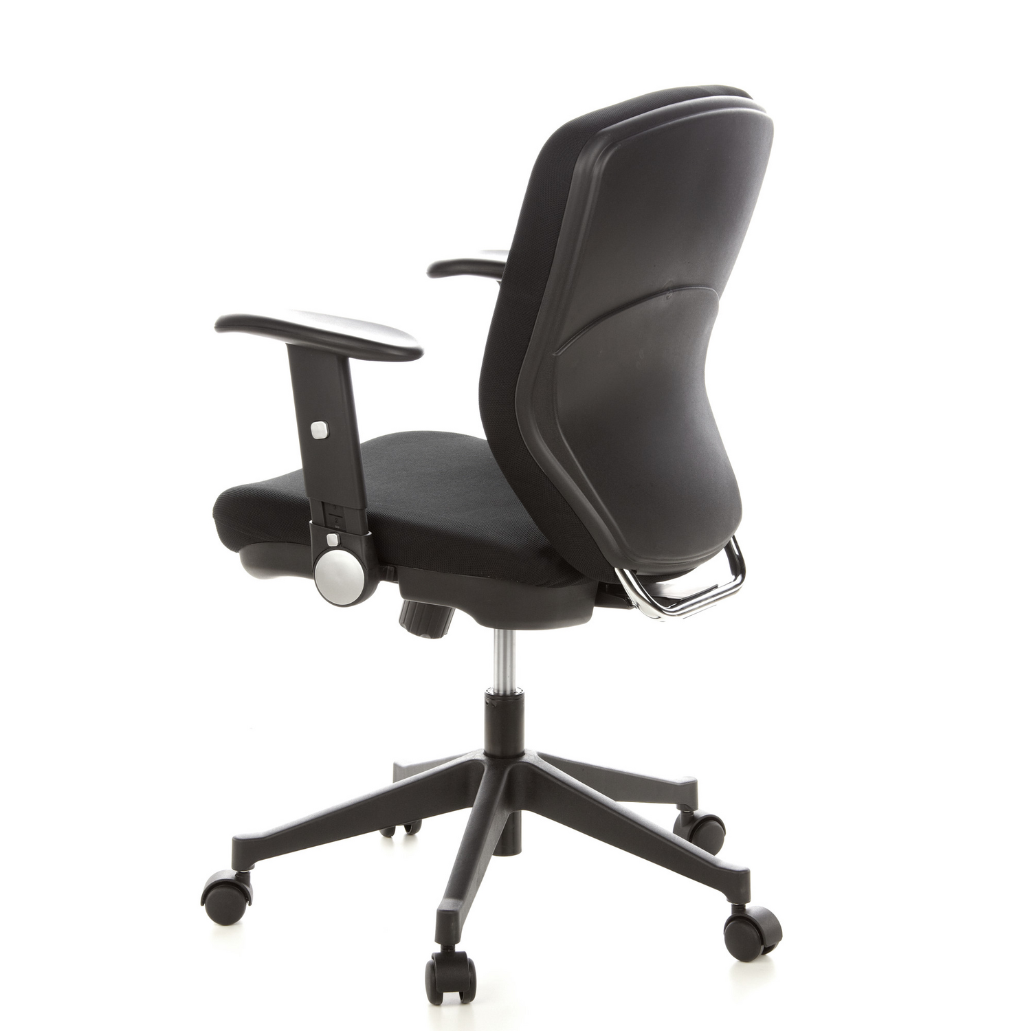 Hjh Office Bürostuhl Drehstuhl Stuhl Schwarz Höhenverstellbare Armlehnen B-Ware - 4260182538326