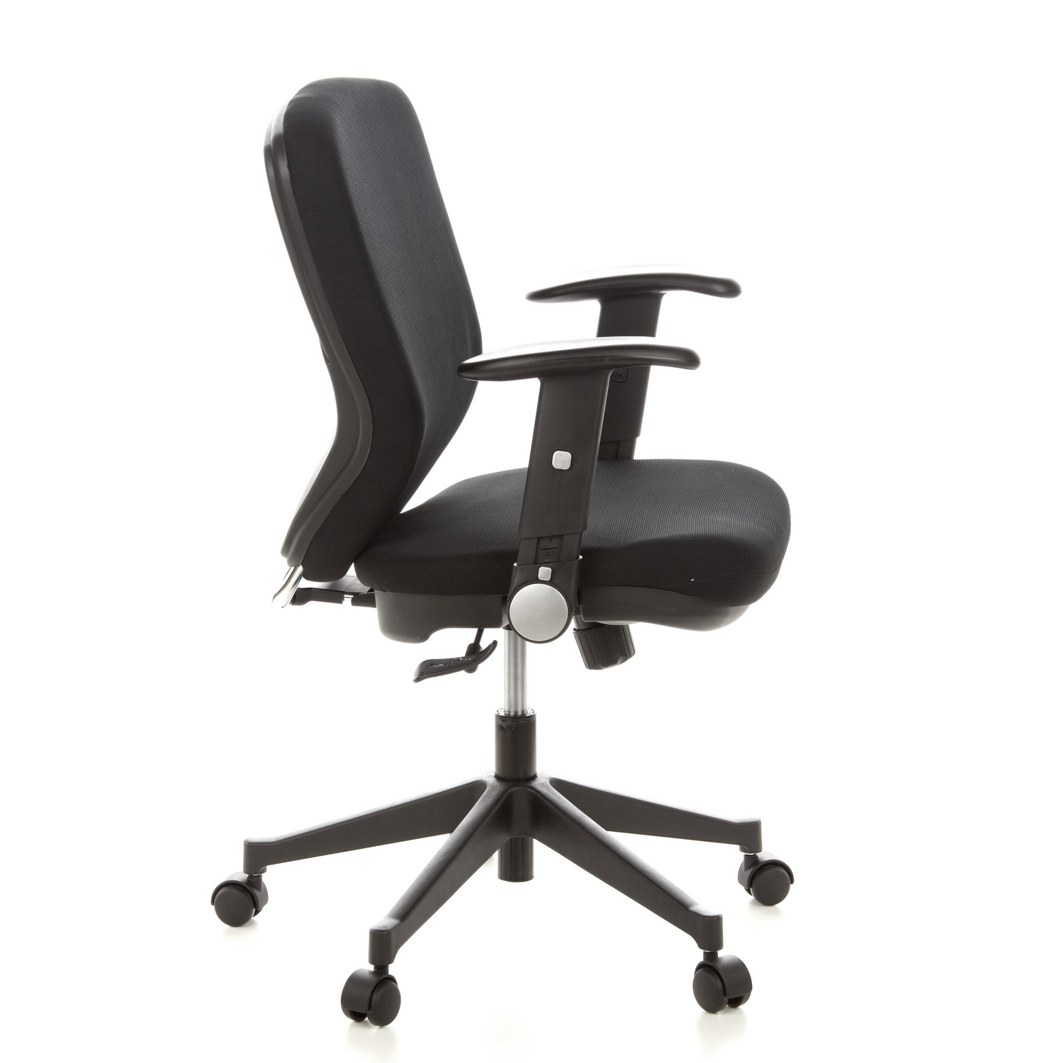 Hjh Office Bürostuhl Drehstuhl Stuhl Schwarz Höhenverstellbare Armlehnen B-Ware - 4260182538326