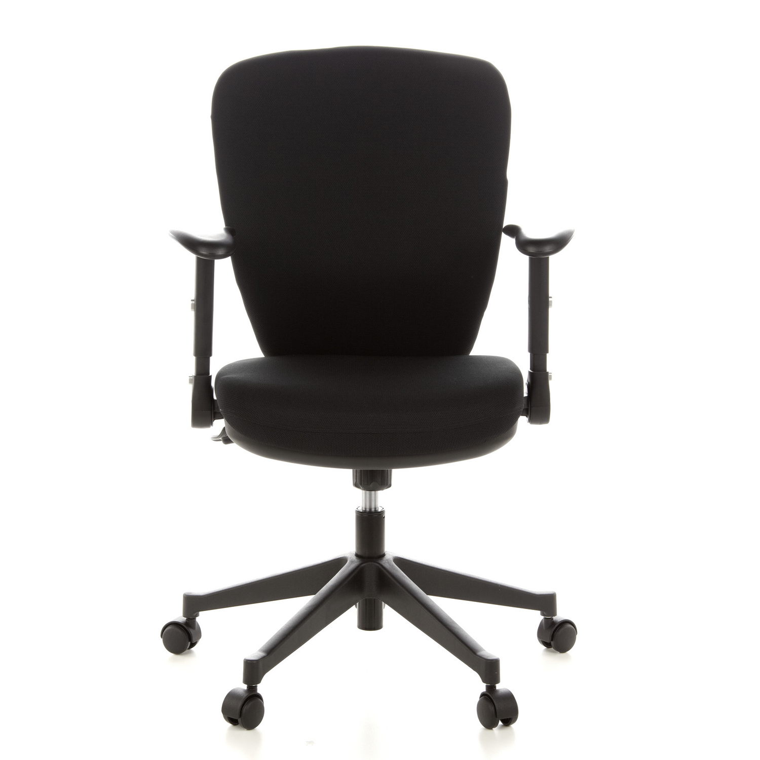 Hjh Office Bürostuhl Drehstuhl Stuhl Schwarz Höhenverstellbare Armlehnen B-Ware - 4260182538326