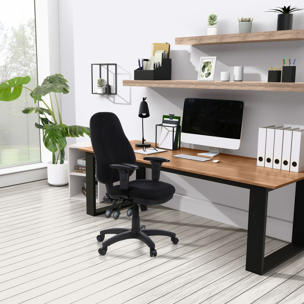 B-Ware Hjh Office Bürostuhl Drehstuhl Chefsessel Computerstuhl Zenit Pro Stoff Schw510 - 4260182550427
