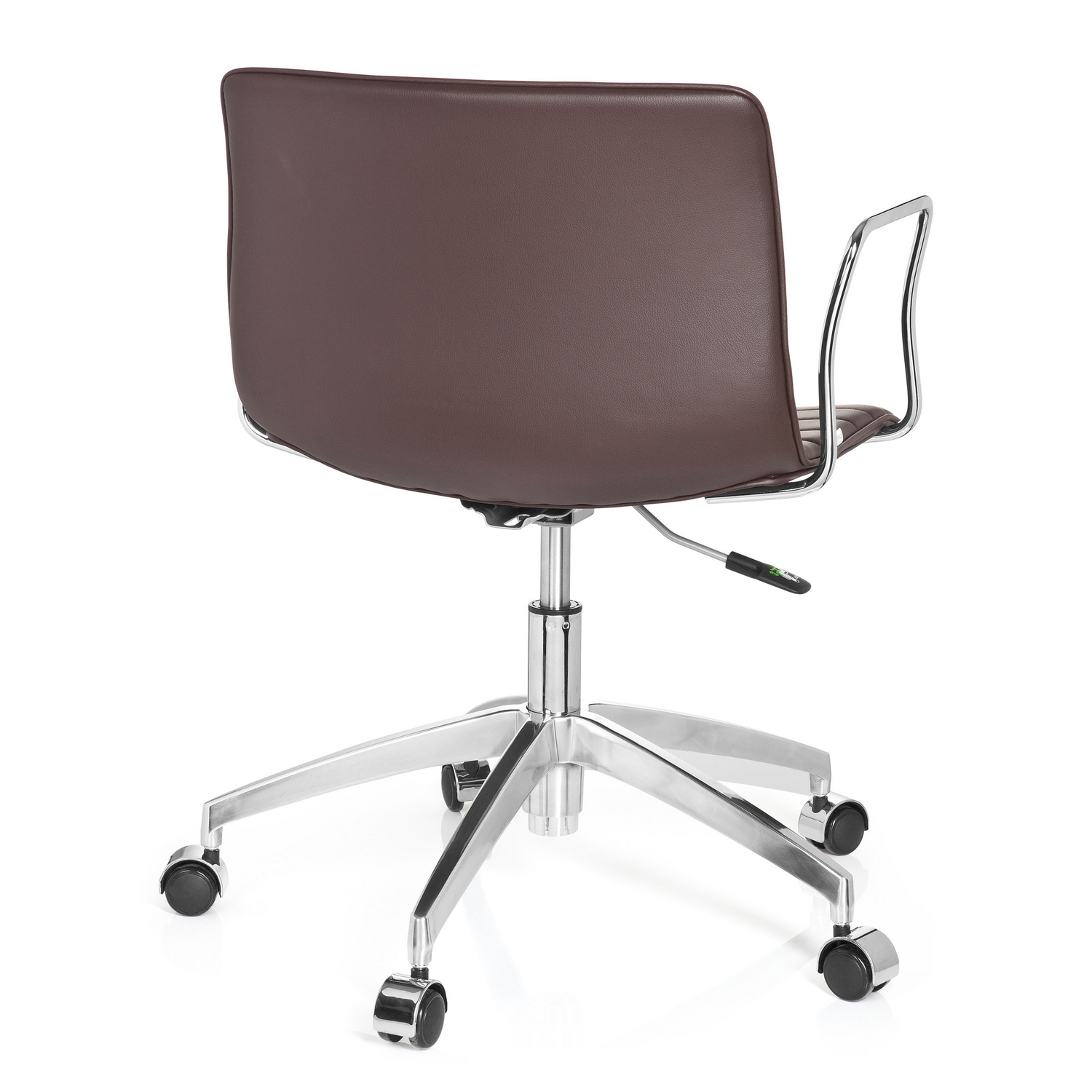 Hjh Office Bürostuhl Sitzmöbel Home Office Kunstleder Braun Designarmlehnen B-Ware - 4251084638764