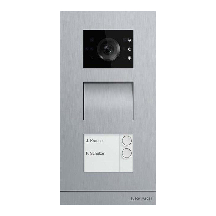 B-Ware Busch Jaeger Außenstation H81381 P2 S 03 Videosystem Türsprechanlage Edelstahl - 6955891810532