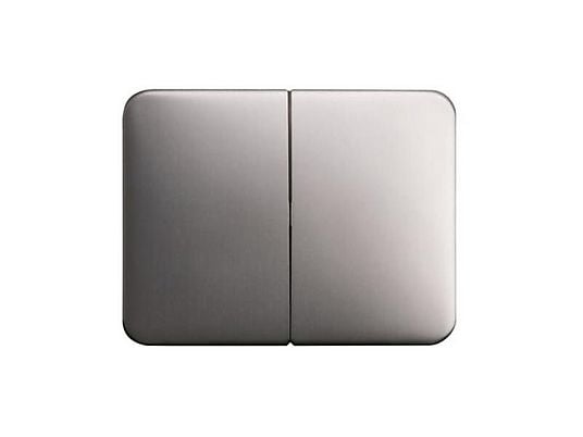 Busch Jaeger Wippe Schalter Taster Serienschalter Alu Platin zweiteilig 10 STÜCK - 4011395126509