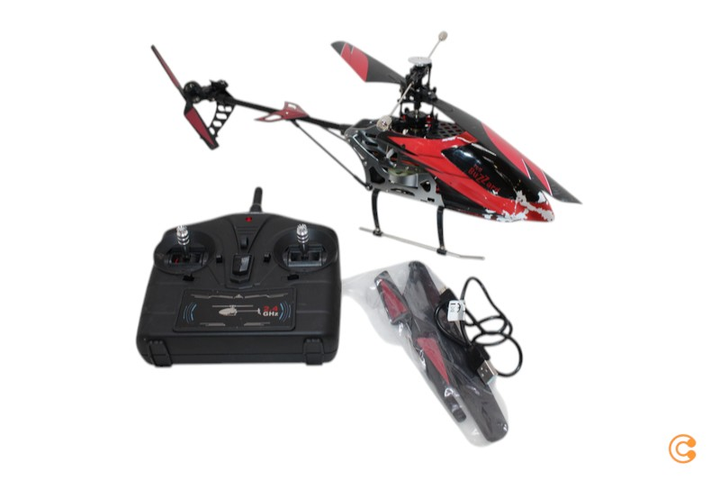 Amewi Buzzard V2 Rot Rc Einsteiger Hubschrauber Rt F Modellhubschrauber Modellbau C-Ware - 4260677955331
