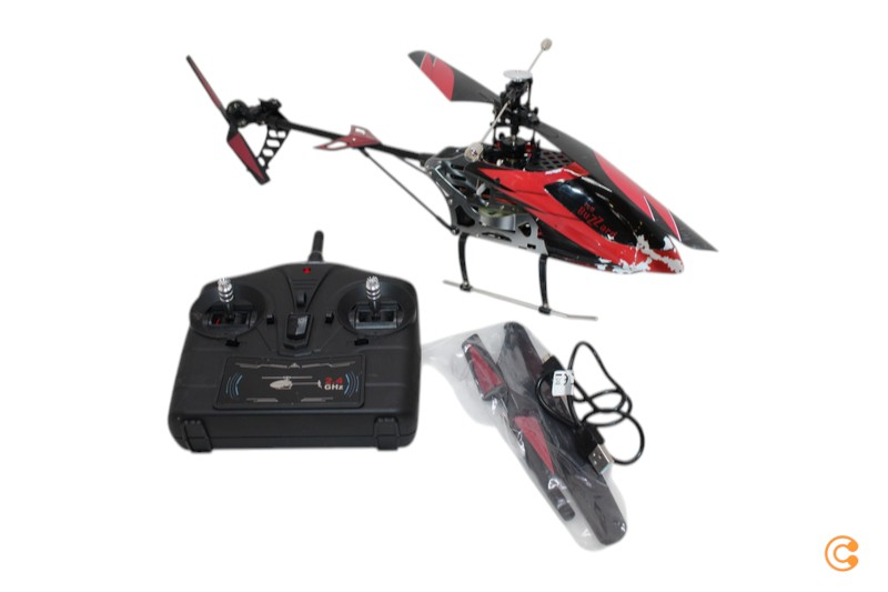 Amewi Buzzard V2 Rot Rc Einsteiger Hubschrauber Rt F Modellhubschrauber Modellbau C-Ware - 4260677955331