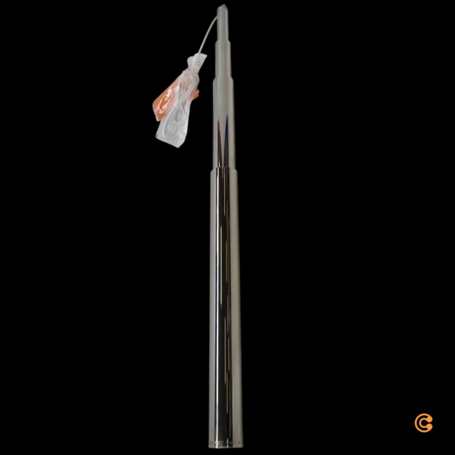 By Pallucco Micro Telescopic Pendelleuchte Nickel Ohne Baldachin Siehe Text/Foto B-Ware - 1