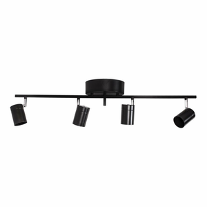 B-Ware By Rydens Correct Deckenleuchte Deckenlampe Leuchte Lampe Led Schwarz 4 Flammig