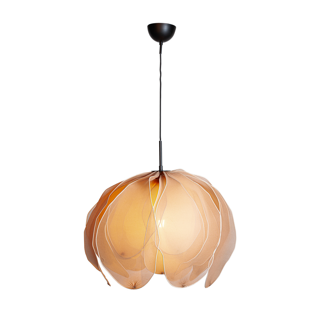By Rydéns Pendelleuchte Hängeleuchte Lou Lou Natur Pendellampe Stoff Beige 80cm  B-Ware - 7391741011138