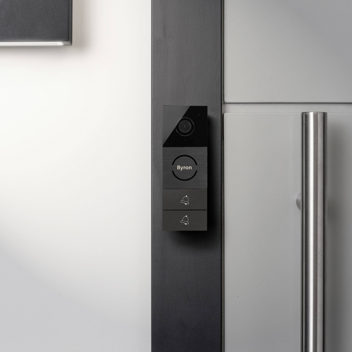 B-Ware Byron Dic 24122 Video Türsprechanlage Set Sprechanlage Gegensprechanlage Aufputz - 8711658439372