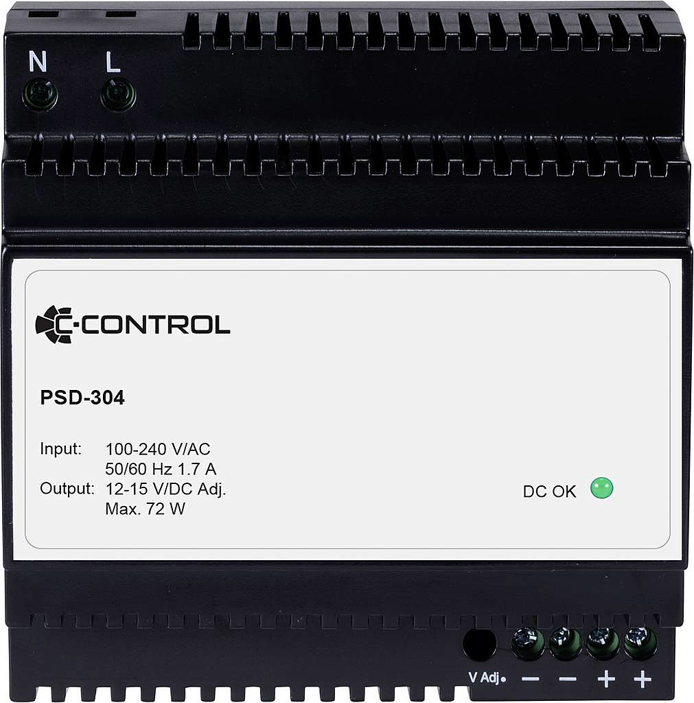 C Control Hutschienen Netzteil Verbrauch Psd 304 Din Rail C Control  B-Ware - 4053199578146