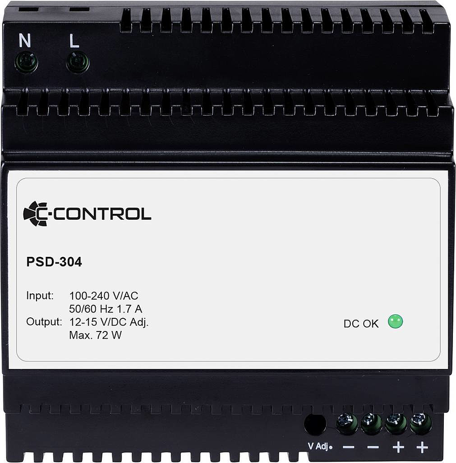 C Control Hutschienen Netzteil Verbrauch Psd 304 Din Rail C Control  B-Ware - 4053199578146