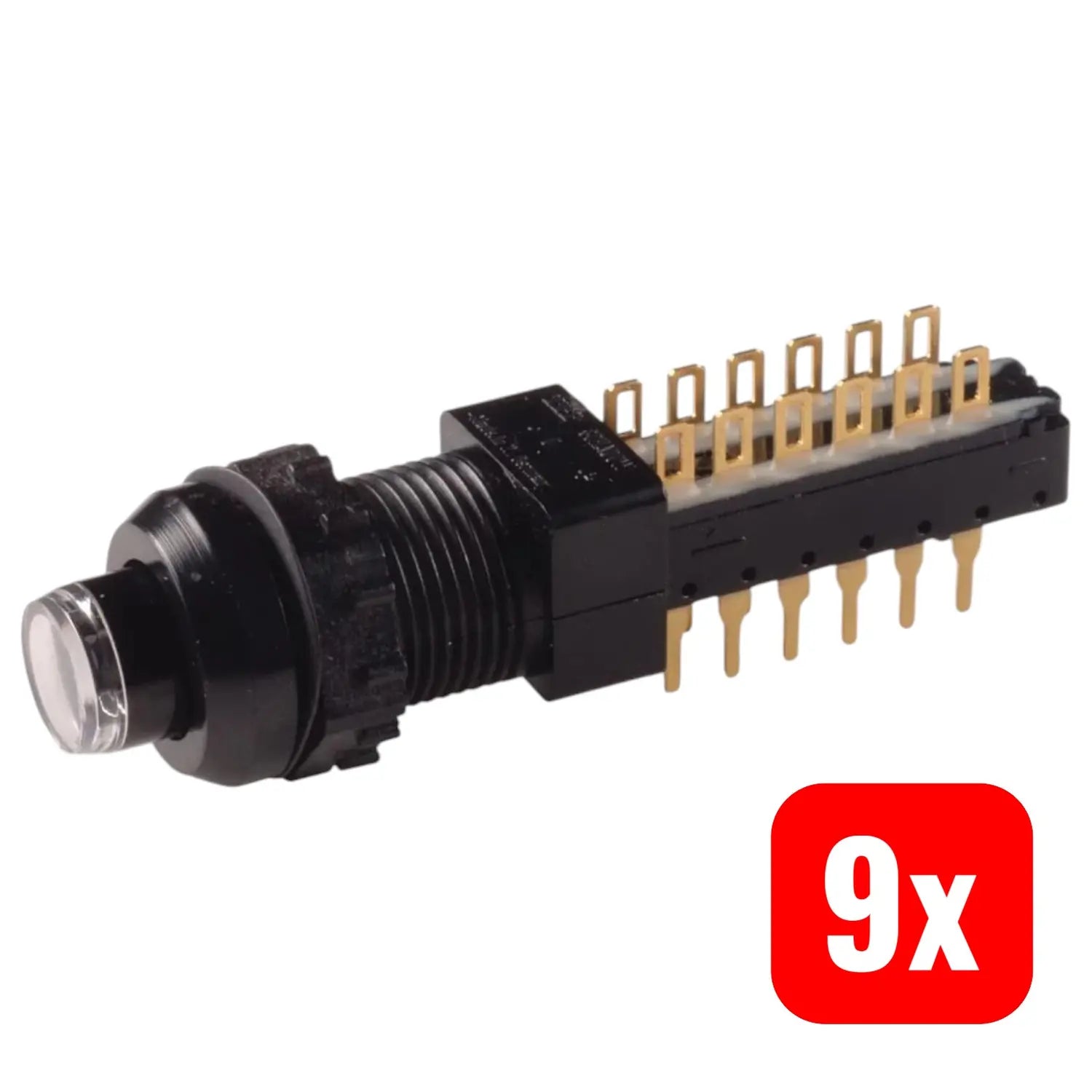 B-Ware C & K Switches Drucktaster Taster F6 Ueeau Weiß 6 Pdt Lötanschluss  50 V 30 V/Dc - 2050007596233