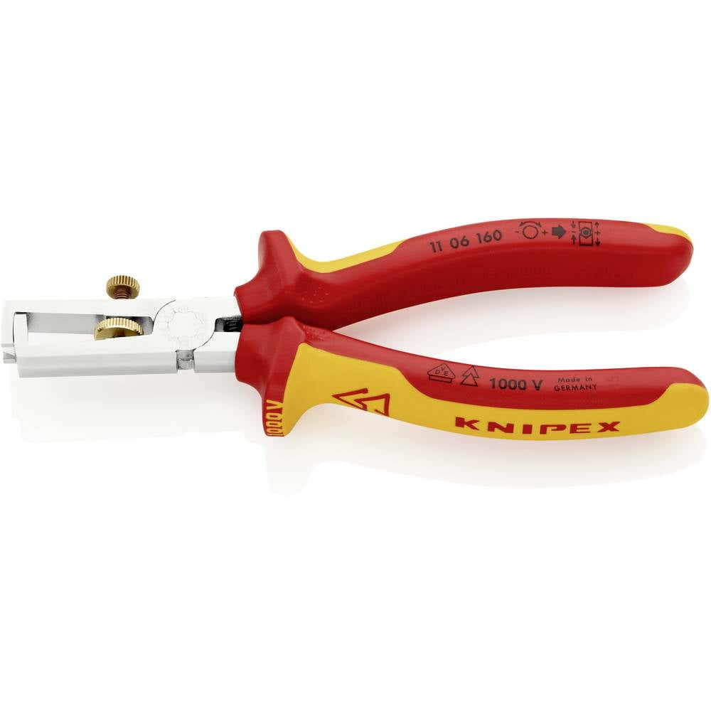 B-Ware Knipex 11 06 160 Abisolierzange F. Kunststoff Isolation Isolierzange Einstellbar