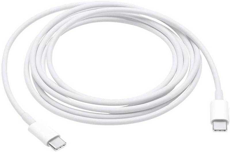 B-Ware Apple Usb 2.0 Kabel Datenkabel Ladekabel Aufladekabel 2 Usb‑C Stecker 2 M Weiß