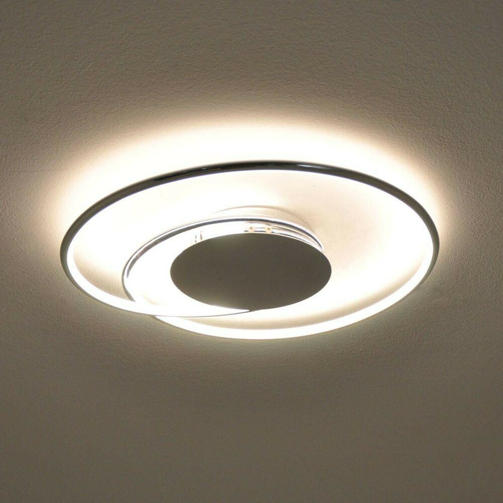 Lindby LED-Deckenlampe Joline Hängelampe Küchenlampe Lampe 26W Ø 46cm weiß ch844