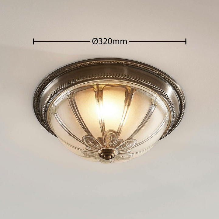 Lindby Runde LED-Deckenlampe Henja Deckenlampe Lampe Leuchte 3-stufig dimmbar