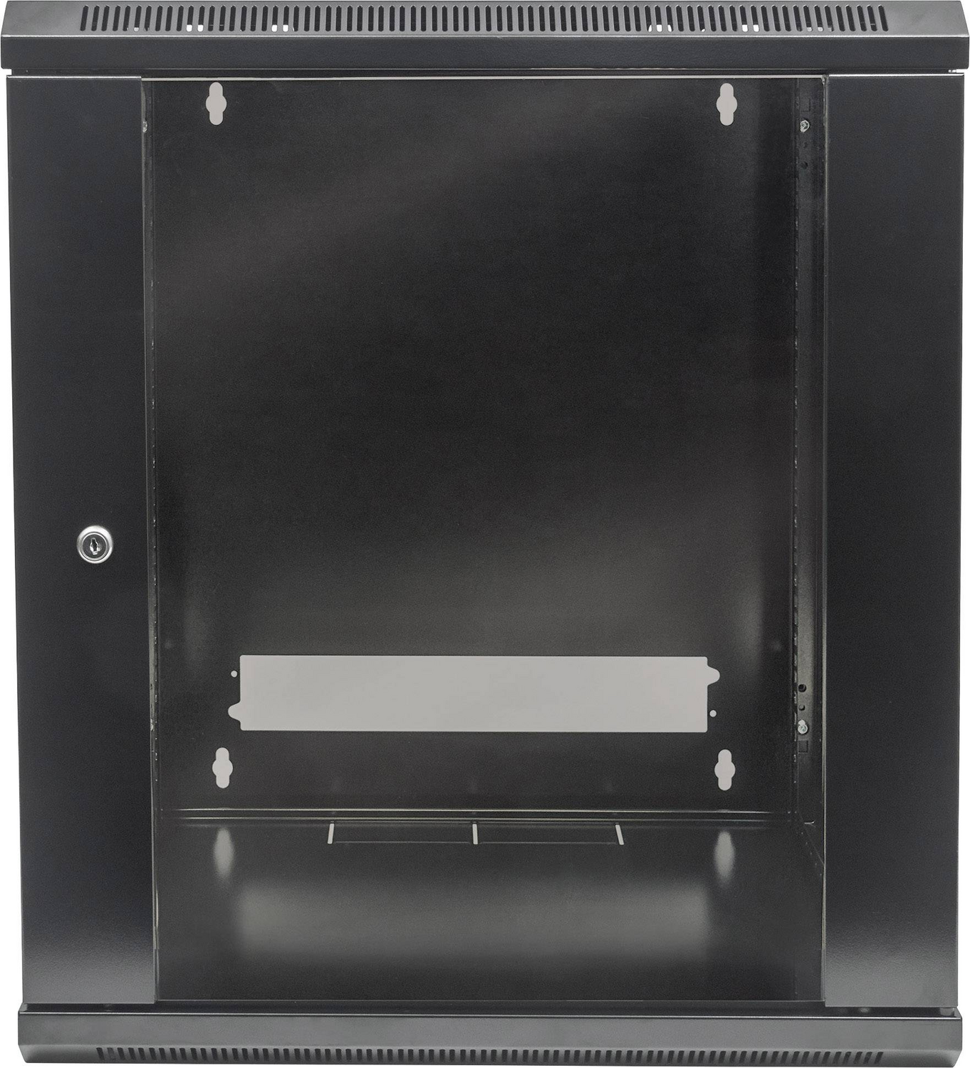 B-Ware Intellinet 711937 19 Zoll Netzwerkschrank Verteilerschrank 15 HE schwarz RAL9005