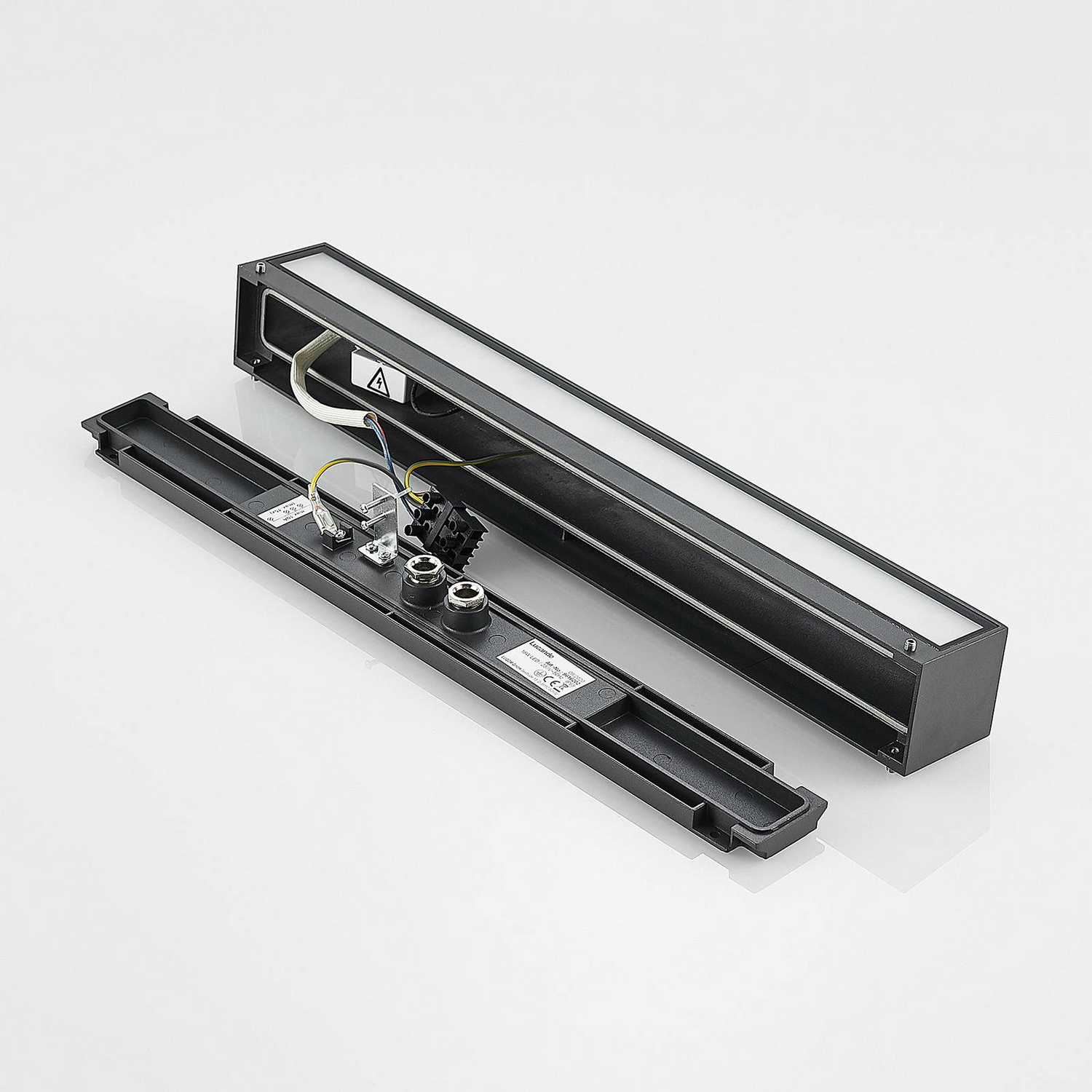 B-Ware Lucande Lengo Led Wandleuchte Gartenleuchte Außenwandleuchte Dekolampe Led Gr180