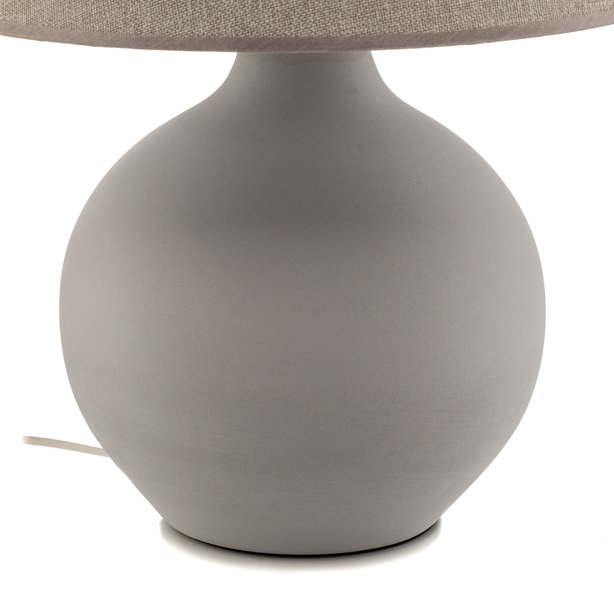 Euluna Tischleuchte Sfera LED Lampe Leuchte grau 53cm Höhe 40cm Durchmesser - 8030626063891