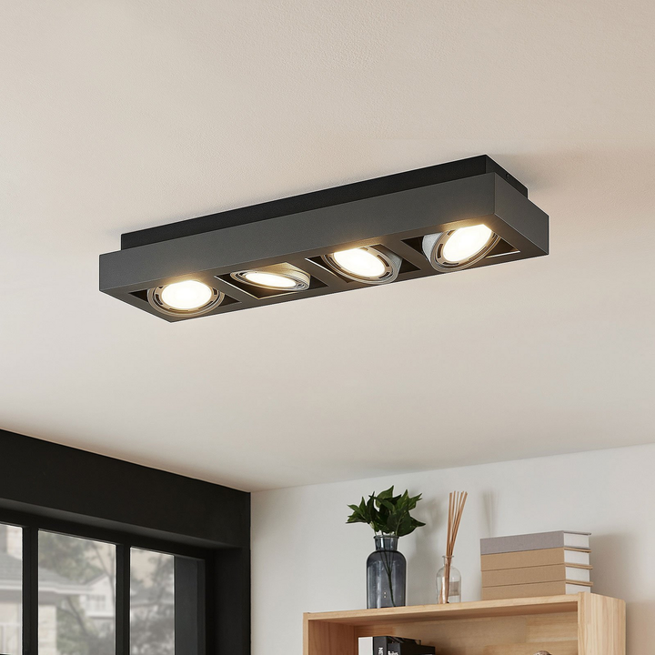 Arcchio Led Deckenstrahler Ronka Wohnzimmerleuchte Deckenlampe Gu10 Dunkelg183 B-Ware
