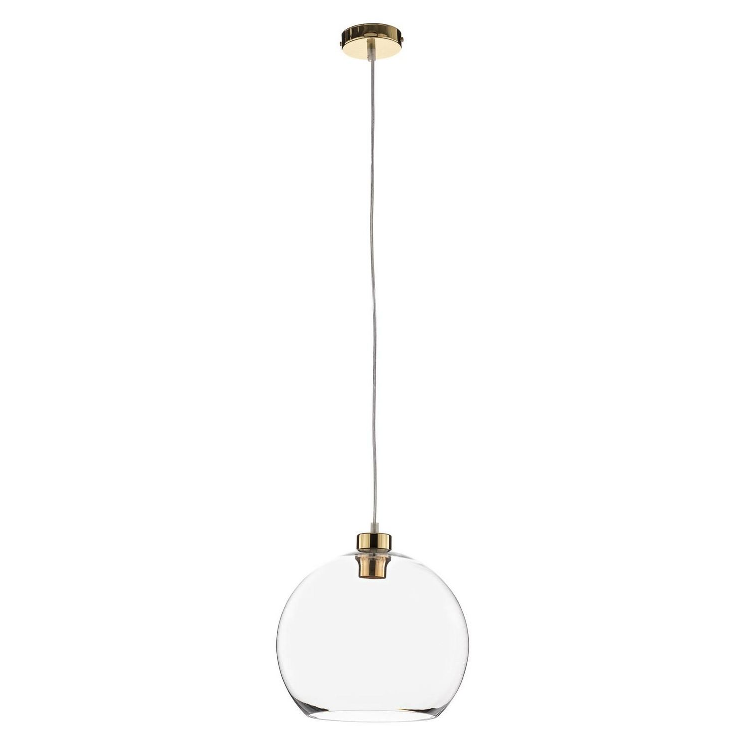 Suspension Euluna Cubus (rétroactive) - Ampoule unique E27 en verre blanc