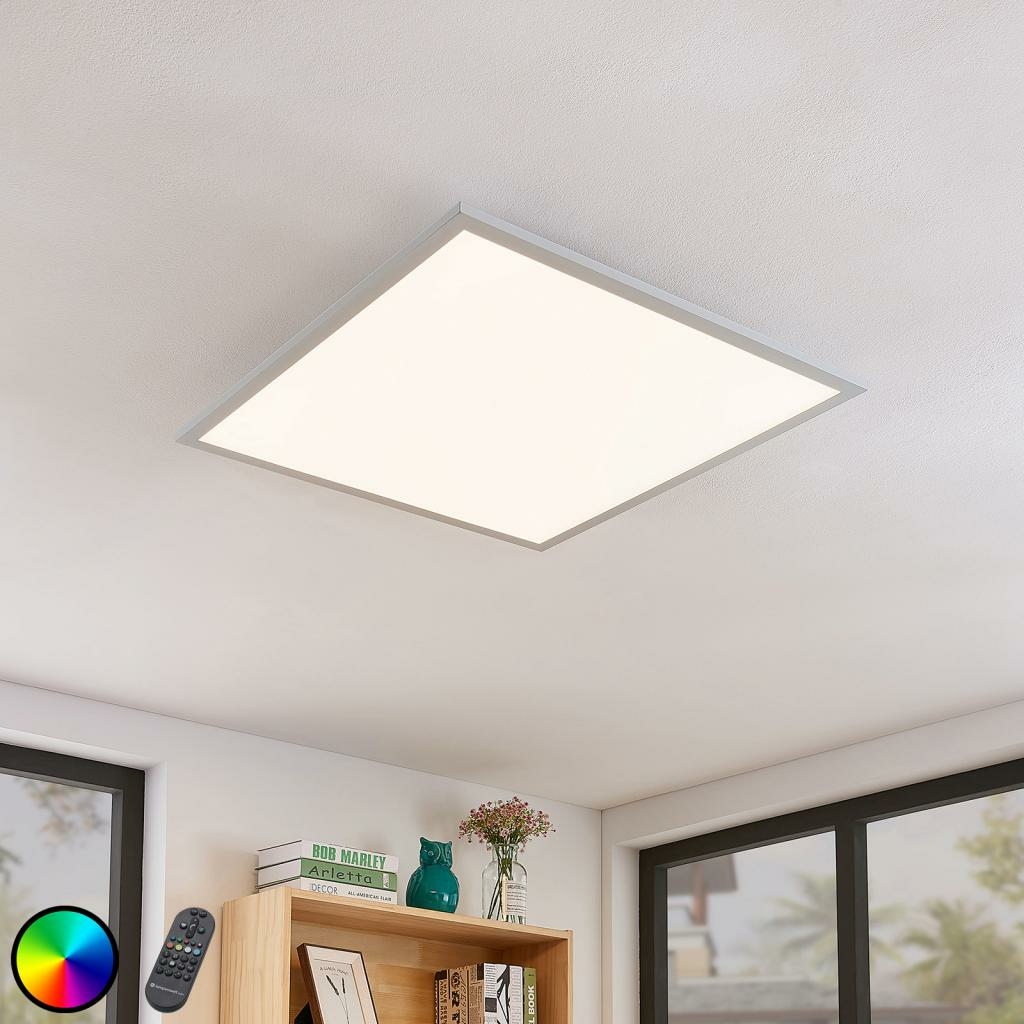 Lindby Led Deckenlampe Deckenlampe Lampe Leuchte Milian Fernbedienung 62x62cm B-Ware - 4251096557947