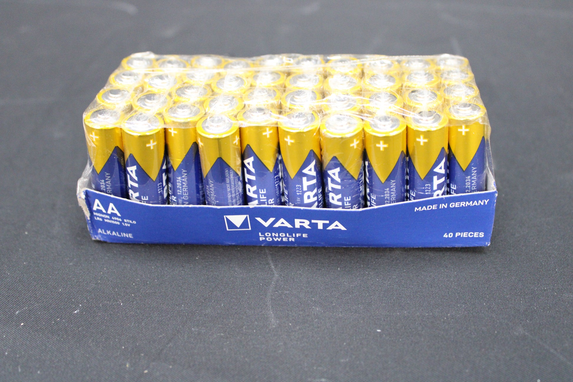 Varta LONGLIFE Mignon AA-Batterie Alkali-Mangan Batterie Einweg-Batterien 40 Stk - 4008496675739