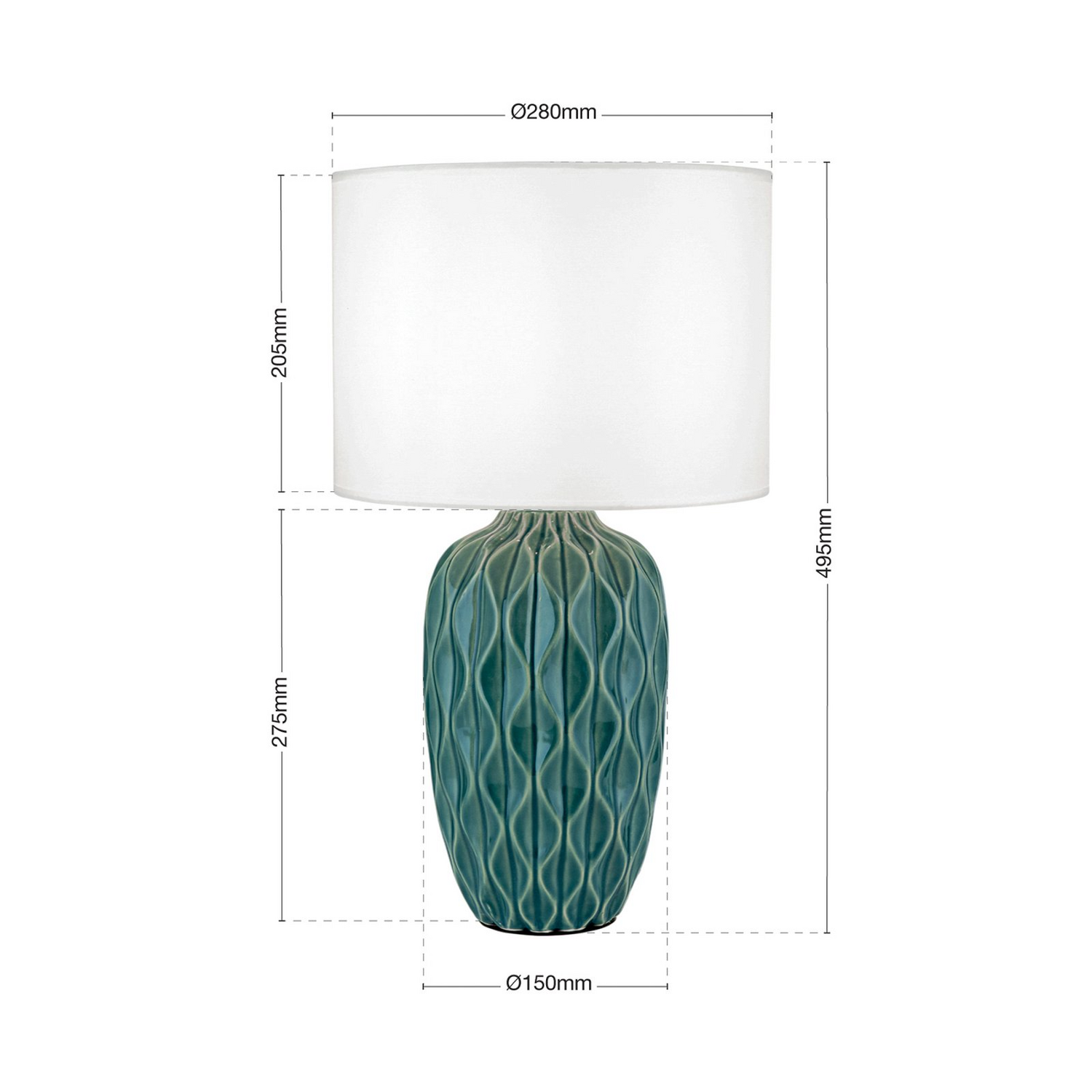 B-Ware Tortuga Tischlampe Tischleuchte Lampe Leuchte Tischbeleuchtung Tischlicht