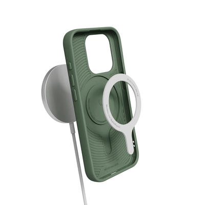 Woodcessories Bio Case Magsafe Midnight Green für iPhone 15 Pro Max Handyhülle