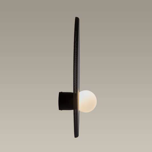 Leds C4 Trip Wandleuchte Wandlampe Designer Lampe Leuchte E 14 ø 46cm Schwarz B-Ware - 8445386087573
