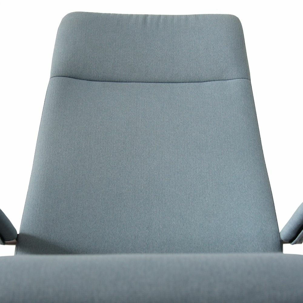 Hjh Office Bürostuhl Drehstuhl Saranto Plus I Stoff Denim Hellblau B-Ware - 4251084675936