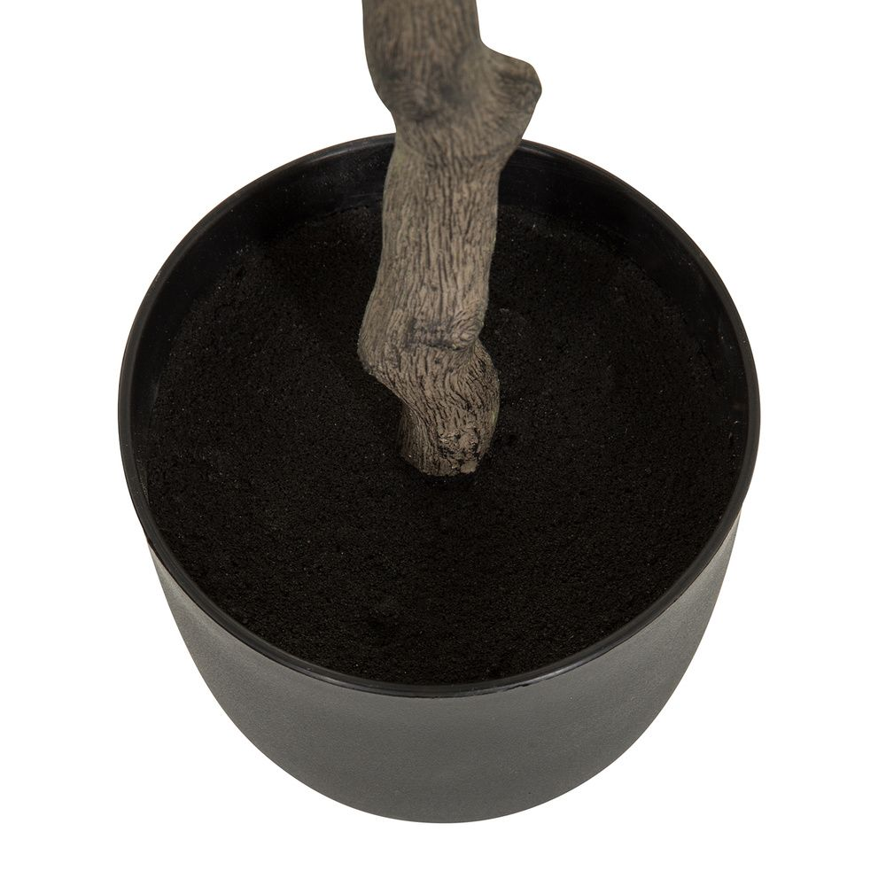 Hjh Office Kunstpflanze Kunstbaum Olive Kunststoff Zimmerpflanze Baum Grün 120cm B-Ware - 4064323017455