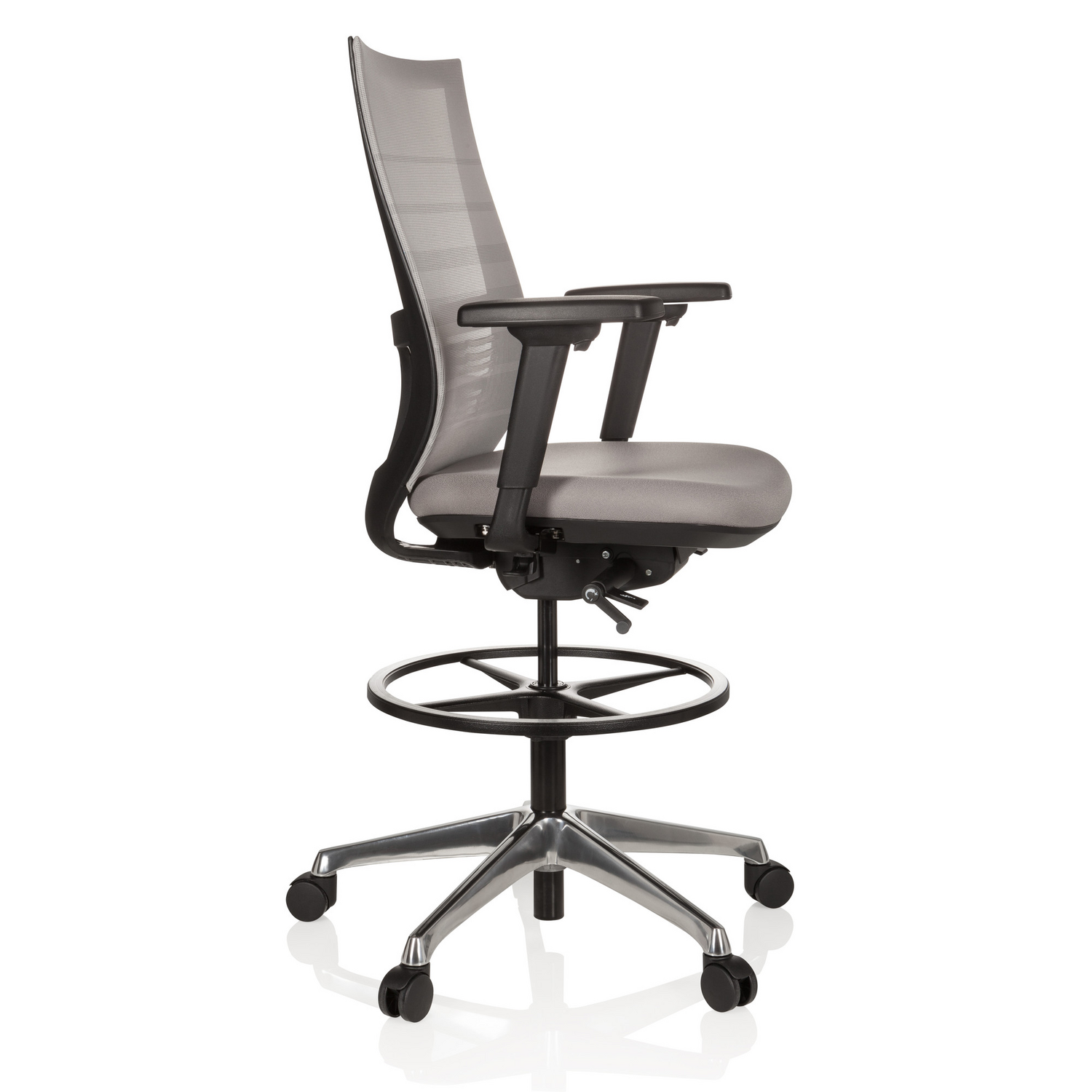 Hjh Office Top Work 98 Arbeitsstuhl Counterstuhl Drehstuhl Schreibtischstuhl B-Ware - 4251084663285