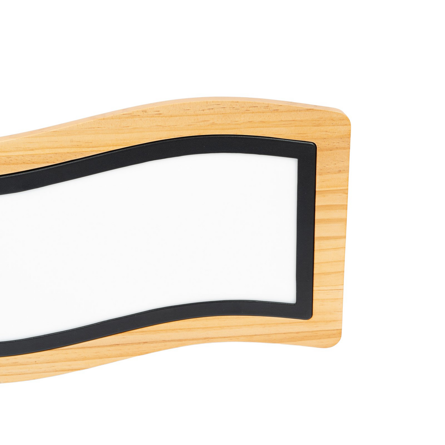 B-Ware Lucande Led Deckenleuchte Joren 46 Cm Lang Holz 3.000 K Deckenlampe Lampe S182