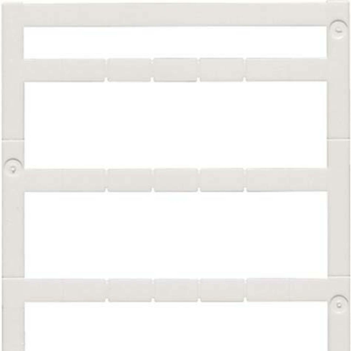 Weidmüller Gerätemarkierer Multicard Mf 10/5 Mc Neutral Reihenklemme Weiß 600 St B-Ware